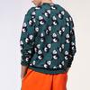 Anta X Oc Collaboration Life Series Panda Print Round Neck Long Sleeve Sweatshirt Men Sweatshirt Dark-Green 152020709H-2