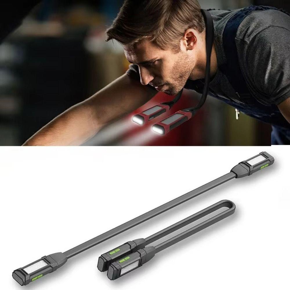 Rechargeable Battery Crochet Light Flexible Design Book Light Hands-Free Neck Light  Repair Work