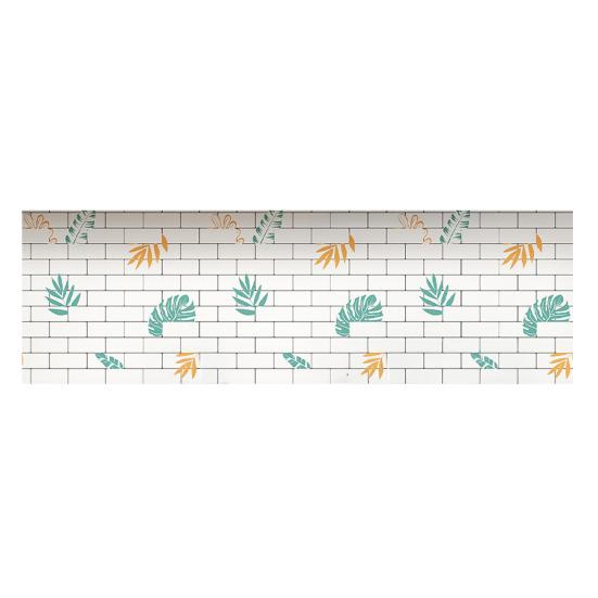 Ölfest Wandaufkleber Selbstklebender Küchenwandaufkleber Wasserabweisender Aufkleber Schützt Wände vor Ölflecken für Schrank Schrank