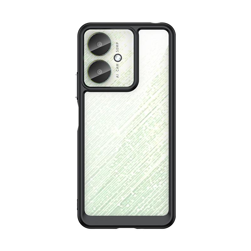 For Xiaomi Poco C65 Case Xiaomi Poco C65 Cover Luxury Shockproof Hard PC TPU Protective Phone Back Cover For Xiaomi Poco C65