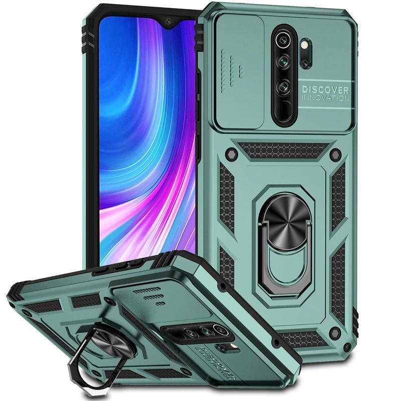 Shockproof Armor Case For Xiaomi Redmi Note8 Pro Car Holder Phone Cover For Redmi Note 8 Pro 8Pro Camera Lens Protection Fundas