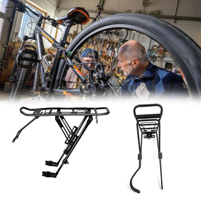 Quick Assembly Cycle Rear Rack No equipment Required Works With Various Bike Models