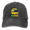 Ayrton Senna Racing Cars Merch Men Women Baseball Cap Distressed Denim Washed Caps Hat Classic Outdoor Workouts Sun Cap