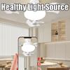 Neues Drohnen-Ventilatorlicht-2 In 1 Hängeventilator mit Fernbedienung, 3-stufig 4/3 Decken-Dimmbares LED-Licht für Schlafzimmer/Wohnzimmer