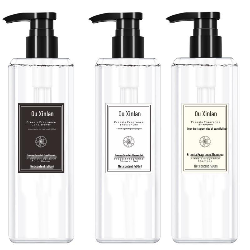 Набор Гель для душа, Шампунь и Кондиционер Фрезия Freesia Fragrance Conditioner 500ml