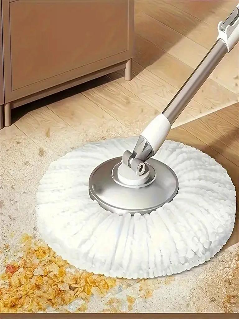 Rotary Mop Replacement Head, 100% Microfiber Mop Filling Head, O-Cedar Compatible with Triangular Spin Mop, 360-Degree Micro-Rotating Mop