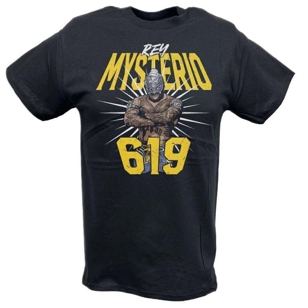 Rey Mysterio 619 Pose Black Tshirt S