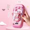 3D Large-Capacity Pencil Case for Kids - Meow Little Rabbit Design
