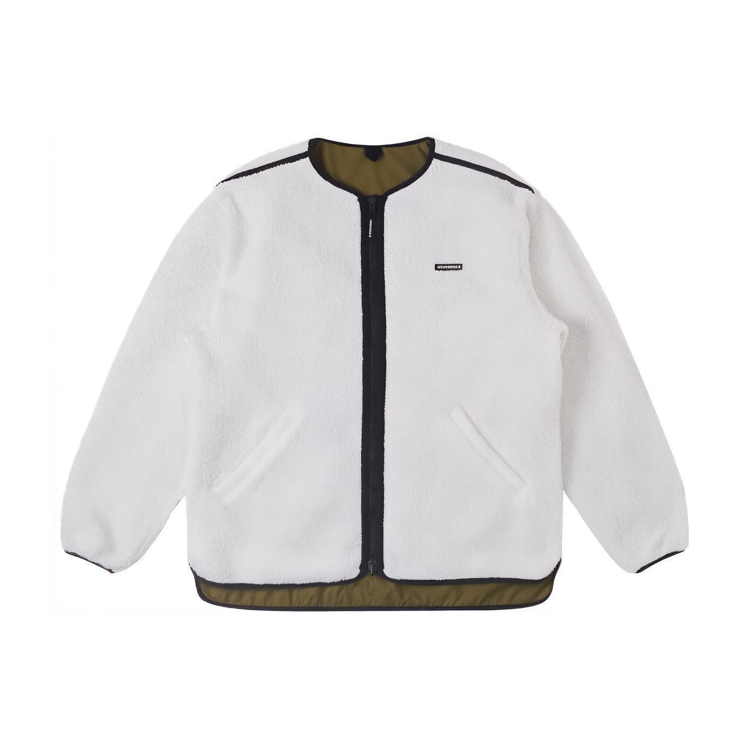 

New Converse Jackets Men s White 10025263-A02 M