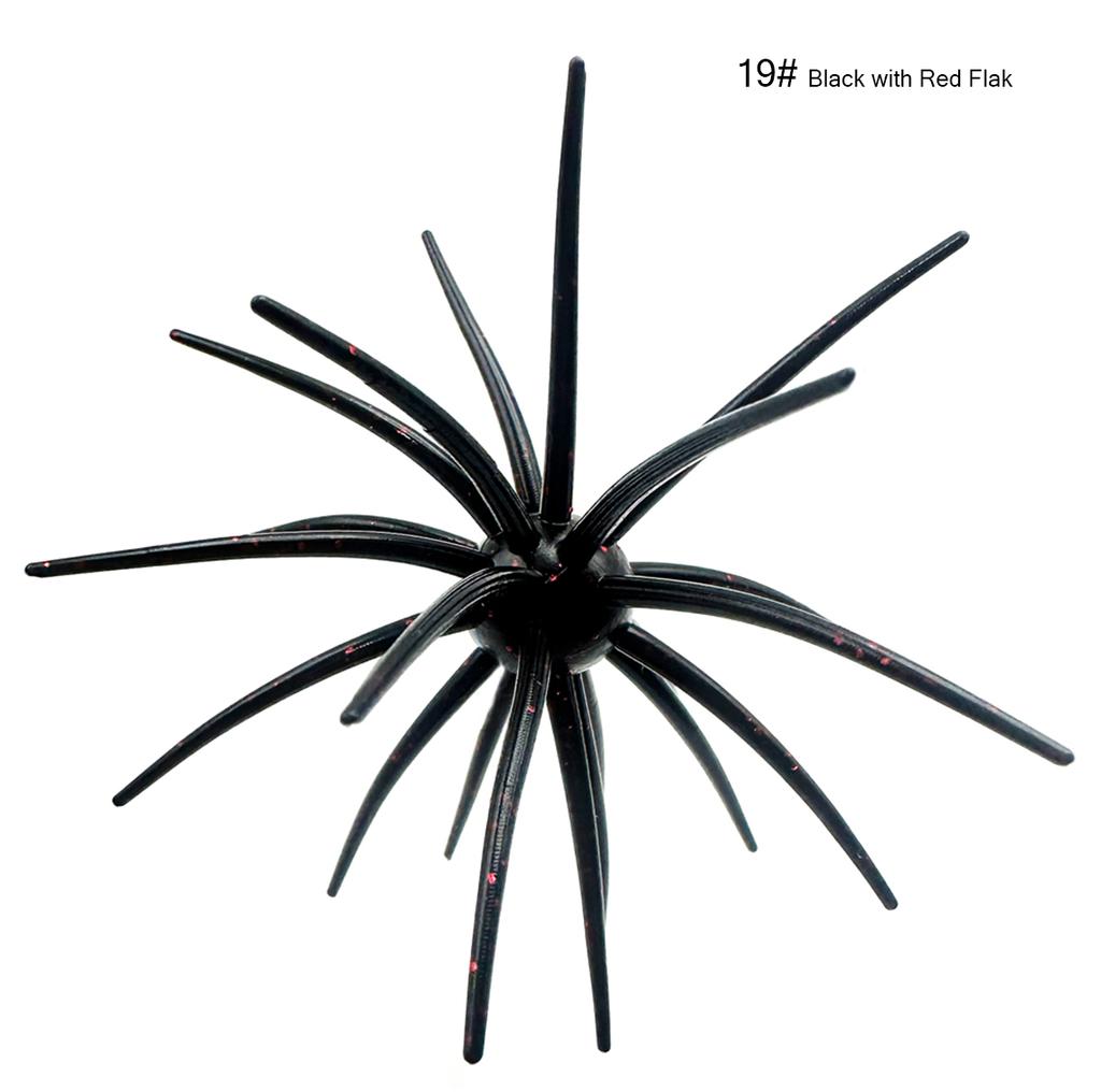 BUBBA Fishing Floating Sea Urchin19mm Bionic Soft Lure Artificial Soft Bait for Saltwater Fish River & Lake Use 90mm/110mm