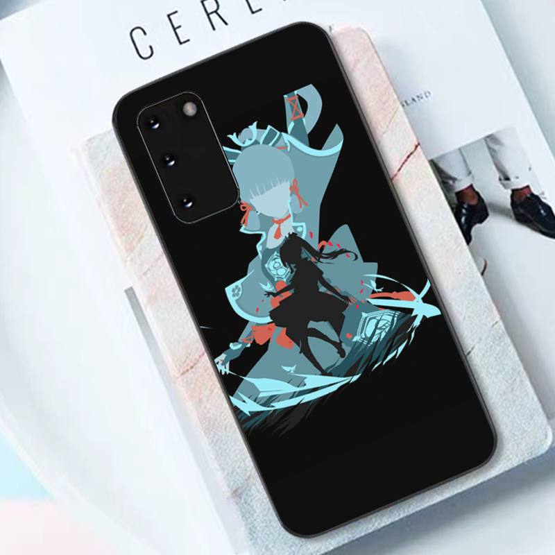 Genshin Impact Kazuha Zhongli Hutao Xiao Pouzdro na telefon pro Samsung S10 21 20 9 8 plus lite S20 UlTRA 7edge