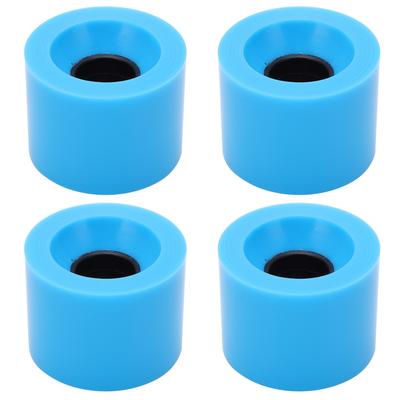PUENTE 4 stuks 60x45mm Skateboard Wielen 78A Longboard Cruiser Wielen VervangingsonderdelenBlauw