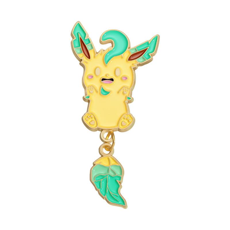 Eyecatching Pet Cute Cartoon Brooch In Alloy With Colorful Finish For Expression Personal