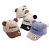 Trendy Cartoon Panda Baby Baseball Cap: Cute, Colorful Sunshade for Boys and Girls