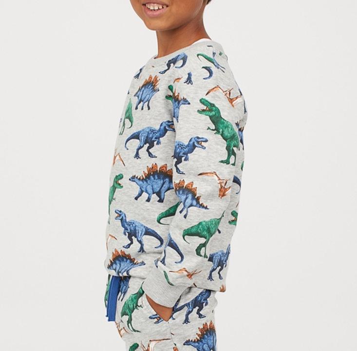Boys' Cartoon Long Sleeve Knitted Cotton Sweatshirt - New Autumn European & American Style Children's Clothing.