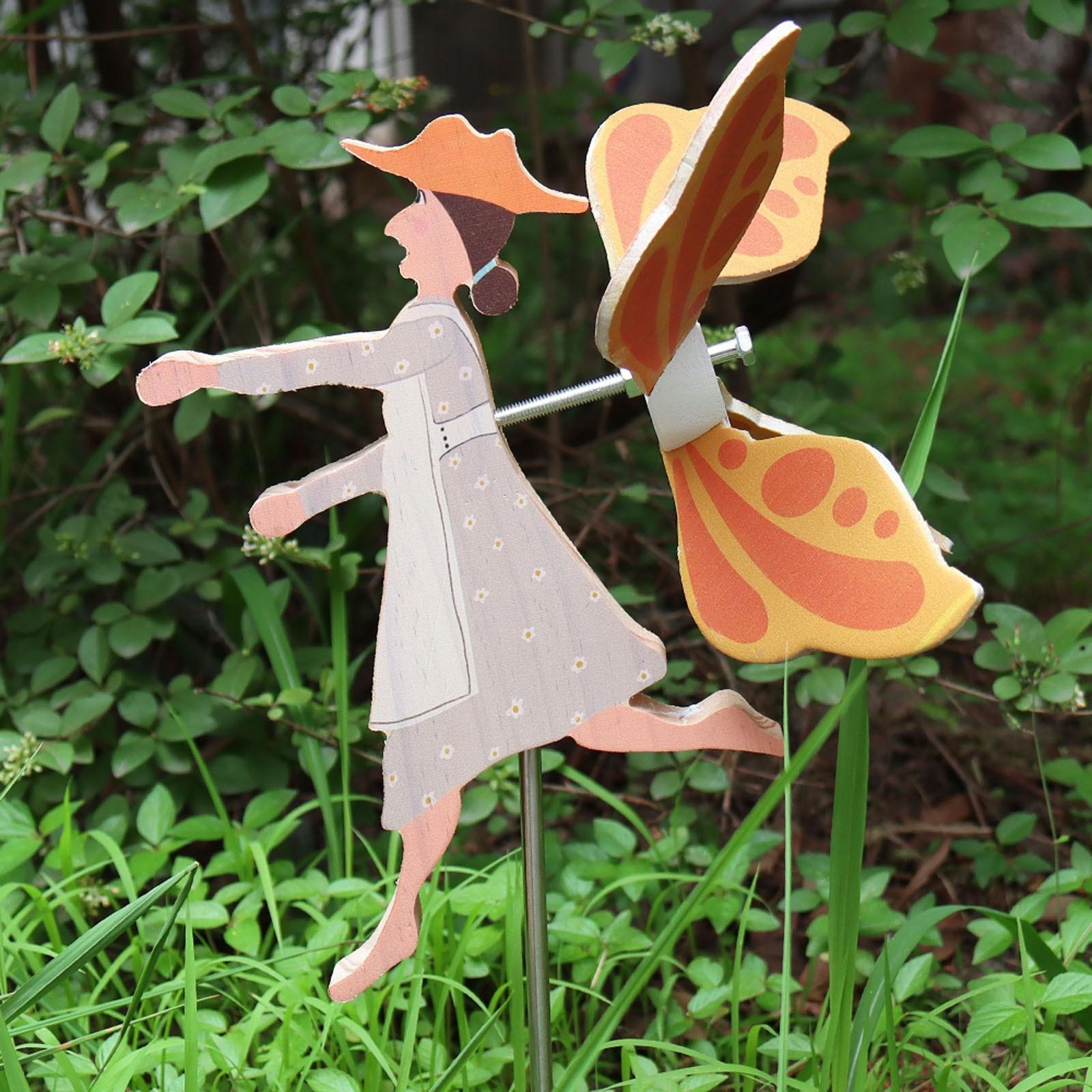 

Ветряная мельница серии Whirligig-Asuka, вращающееся украшение для розария