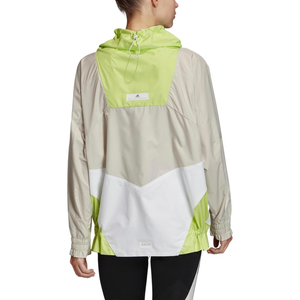 Adidas Stella McCartneyAdizero Jackets & Coats Women's Transparent Brown/Semi Frozen Yellow/White FK9677