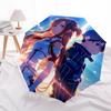Fantasy Alice Automatic Opening and Closing, 8 rib Structure Portable Umbrella, Suitable for Men and Women in All Seasons  Perfect Gift for