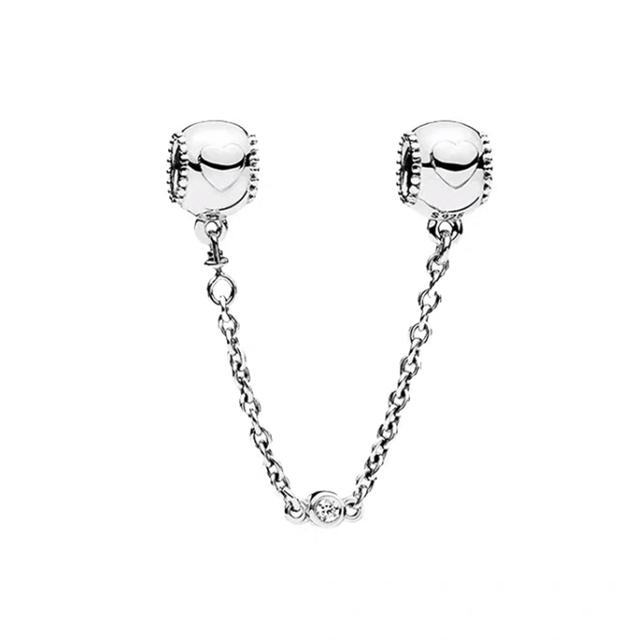 

Сверкающее серебро 925 пробы, сверкающее паве, Корона, защитная цепочка в форме дерева, подвеска из бисера, подходит для оригинального модного браслета, сделай сам, для женщин, ювелирные изделия, подарок