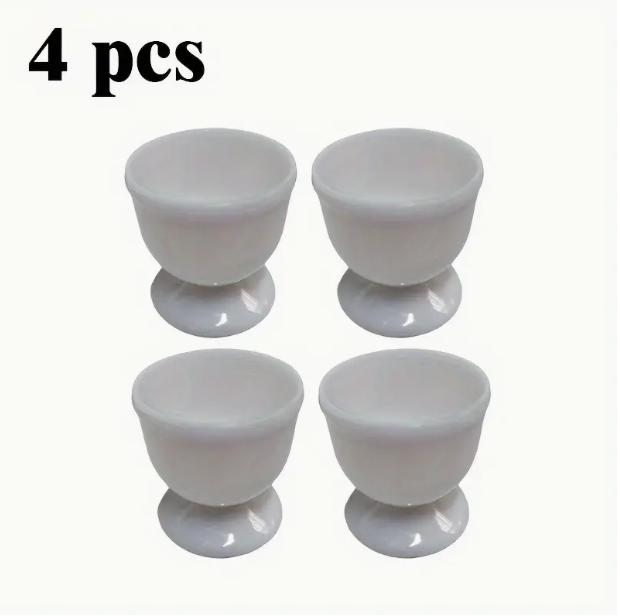 1/4PCS Eggs Cup Holder Boiled Eggs Cup Stand Tool Caviar Cup Breakfast Egg Holder Banquet Eggs Supplies Kitchen Accessories