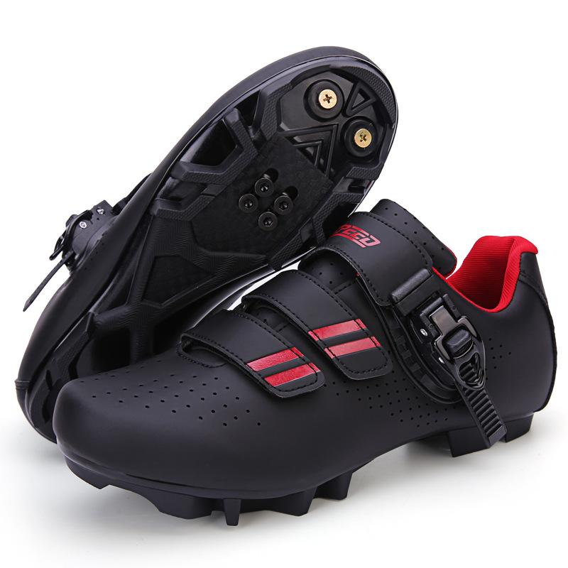2025 new 2025 road bike mountain bike lock shoes spinning shoes women's hard-soled cycling shoes men's