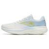 Linfeng Shock Absorbing Non-Slip Durable Low-Top Running Shoes Women Sneaker White Blue 922325585-3