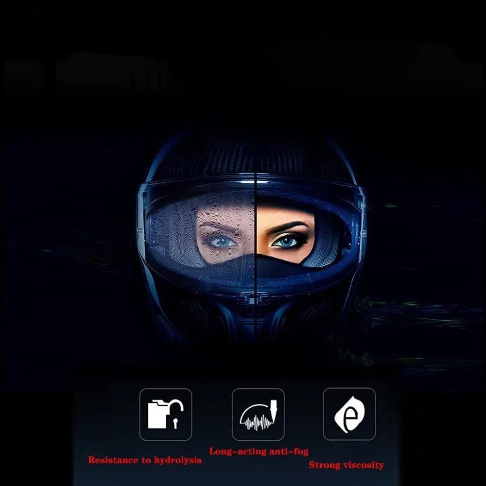 Motorcycle Helmet Visor Anti Fog Film Fit for LS2 FF805 Lens Anti-fog Inserts