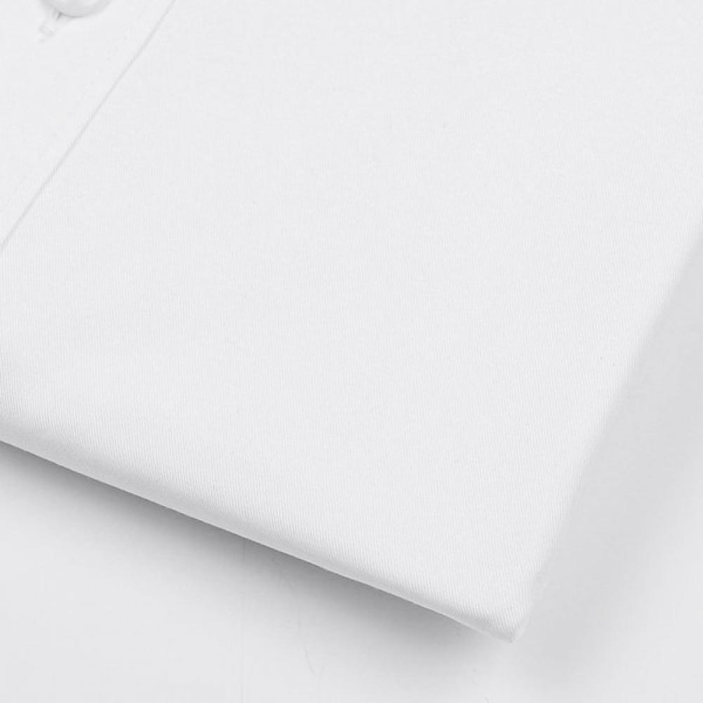 RENOMA Slim Fit WRinkle FRee ComfoRtable TR sTRetch Twill White Long Sleeve Sh R