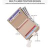 Purse Card Bag Korean Style Coin Pouch Casual PU Leather Card Holder  Travel