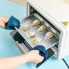 3 Sets Anti Scalding Tray Holder for Kitchen Use Non Slip Vegetable Steaming Anti Scalding Hand Tray Holder Silicone Bowl Holder