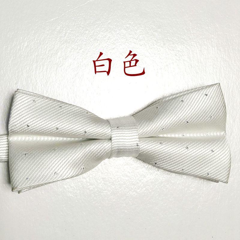 Papillon da Matrimonio da Uomo Abito a Pois Sposo Matrimonio Papillon Vestito Angolo Piatto Papillon Fibbia in Ferro Moda Business