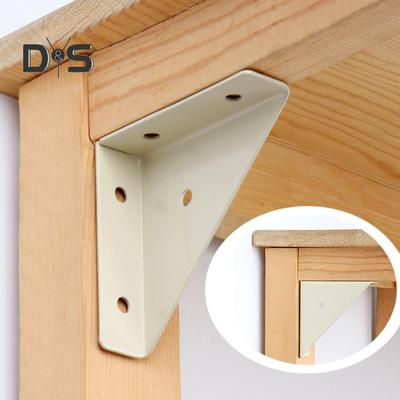 5-teilige Eckstrebenhalterungen, rostfrei, korrosionsbeständig, einfache Installation, 90-Grad-Dreieckszwickel-Eckstrebenbefestigungen