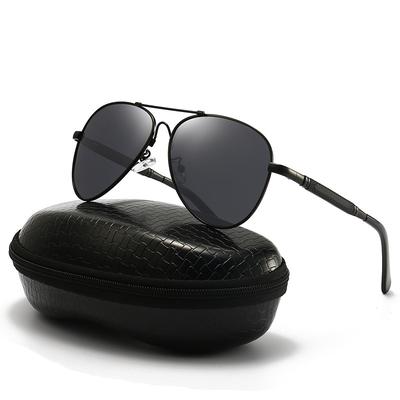 Tiktok Live Broadcast Memory Titanium Alloy Color Changing Toads Sunglasses Men's Polarized Glasses Driving Cross-border Hot Sale