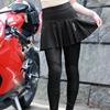 Pantaloni da motocross da donna, trasparenti, riflettenti, CE2, protettivi, traspiranti, in rete, vestibilità aderente per