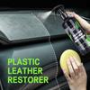 Auto Kunststoff Leder Restaurator Spray Politur Reiniger Beschichtung Mittel Zurück Zu Schwarz Mehr Glanz Auto Reinigung Produkte S3