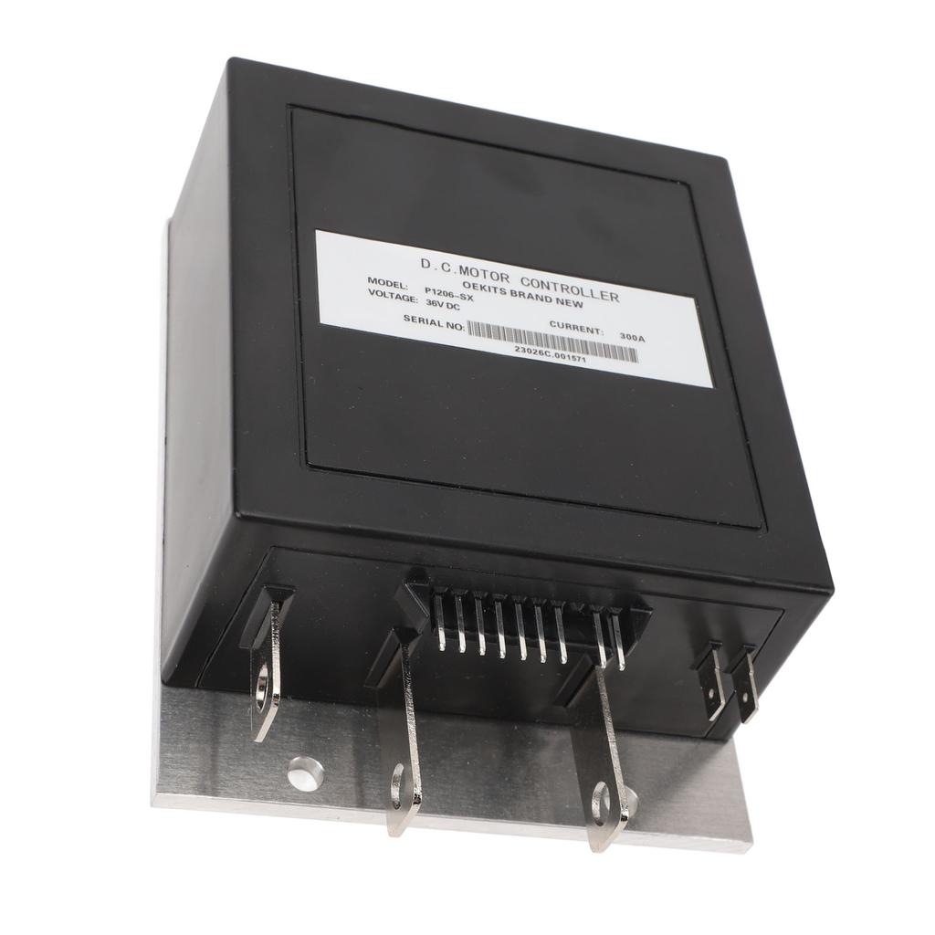 Golf Cart Motor Controller 36VDC 300A 9 Pins 5 Terminals Smooth Operation 1206SX Replacement for E‑Z‑GO TXT Medalist