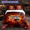 Set Biancheria da Letto Brentford Football 3 Pezzi Morbido Set Copripiumino con Federe Set Decorazione Camera da Letto per la Casa