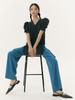 YUGADANG Turquoise Cargo Pants_Turquoise