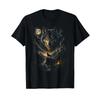 Wolf Lover Mond Wald BUme Wildlife Natur Outdoor Grafik T Shirt Vintage Soft Casual Top For Everyday Wear Stylish