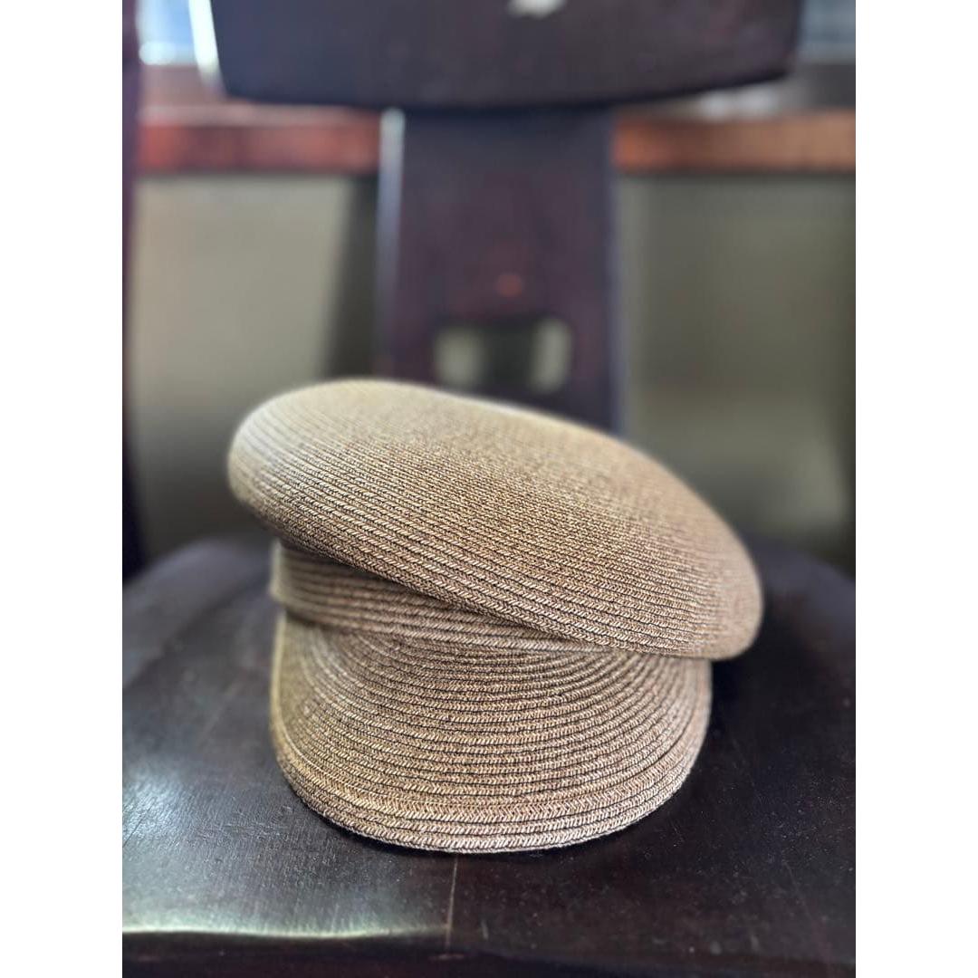 Used Casira Ca4la straw hat beret style