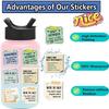 50 Sheets Waterproof Graffiti Sticky Notes - Perfect for Guitars, Notebooks, and Suitcases