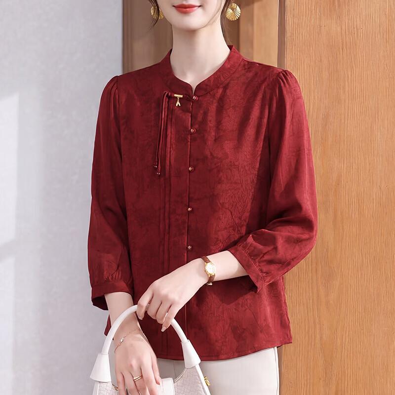 Xuexi Women s Elegant Long-Sleeve Blouse XL