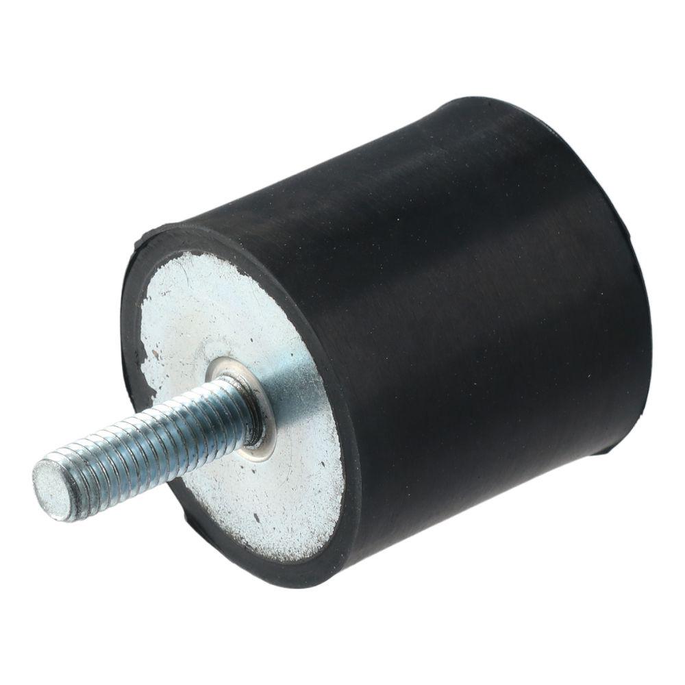 Schwarze Schwingungsdämpfer M6 M8 M10 Gewinde Zylindrische Stoßdämpfer Gummihalterungen Boot Auto