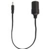 YFFSFDC Cigarette Lighter Socket Female DC Jack with Male Connector Adapter 5.5-2.1mm Connector, 12V, 30cm,