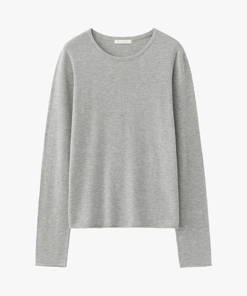 SUARE WOMEN Cotton Modal Cutoff Sleeve Knit - 7 Colors