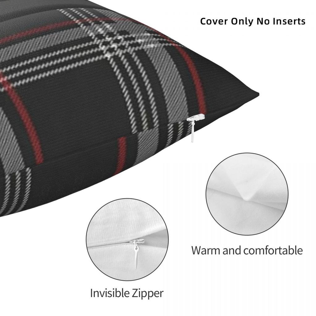 Tartan Karo Recaros Kissenbezug Kissen Komfort Überwurfkissen Sofa Dekokissen Für Zuhause Schlafzimmer Wohnzimmer