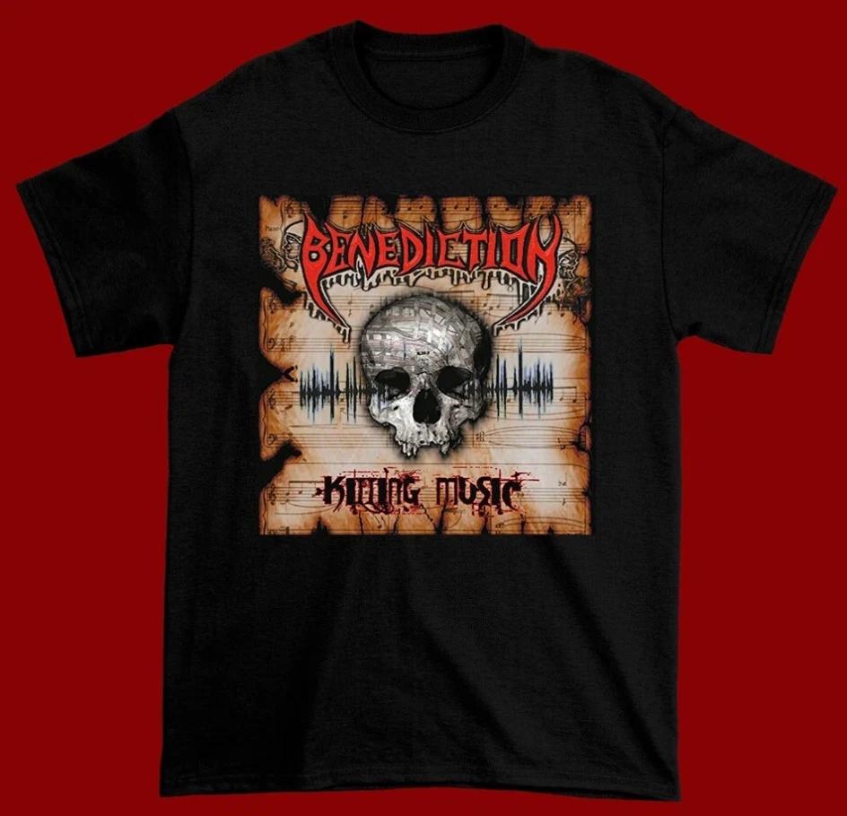 BENEDICTION Killing Music Short Sleeve Black TShirt
