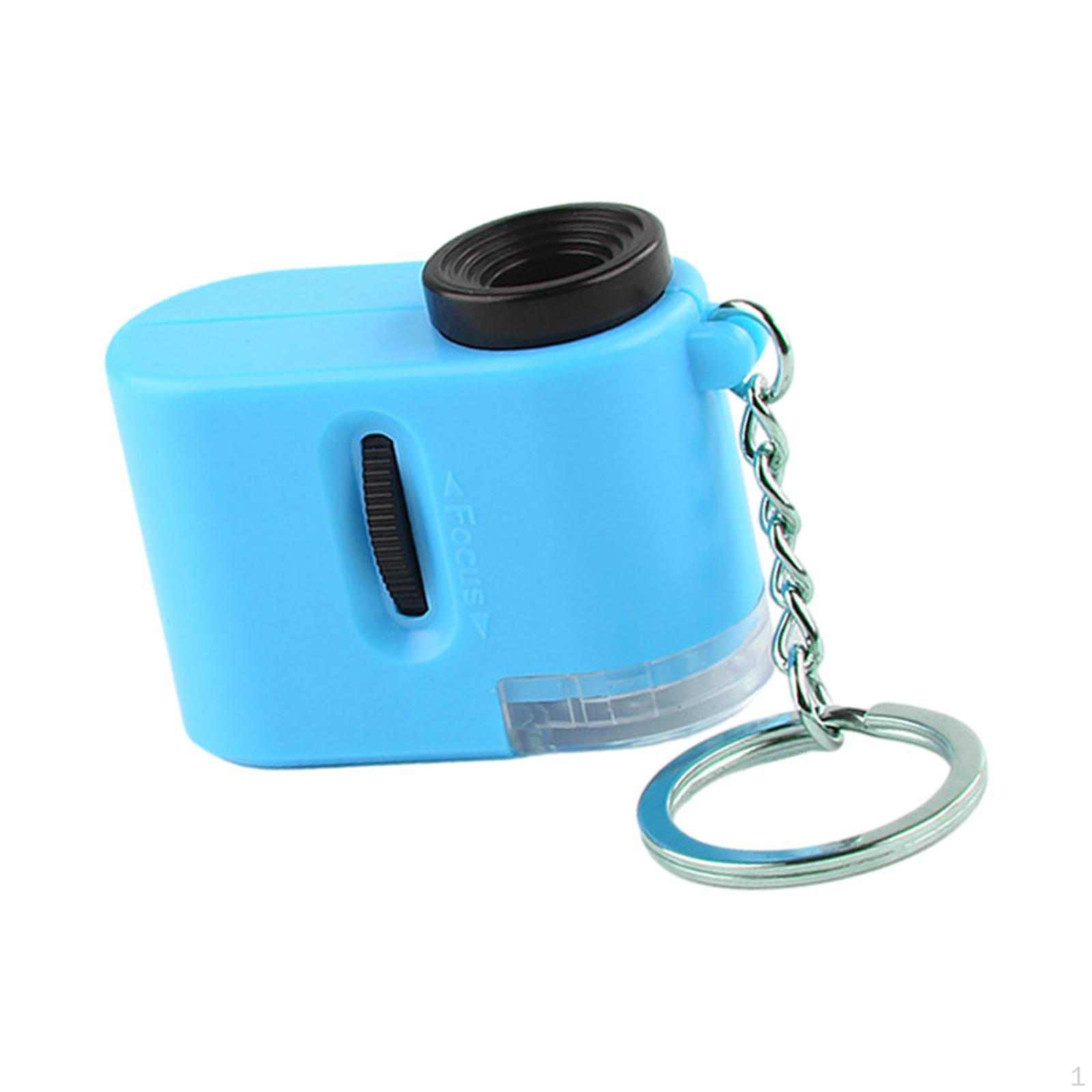 

Портативний портативний освітній мікроскоп 60x для дітей віком від 8 років синій