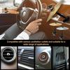 Portable Car Handheld Cymbals Car Air Conditioning Exhaust Port Decoration  Drum Cymbal Design Tapping Rhythm