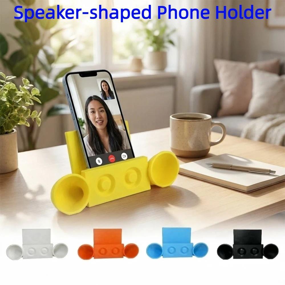 Creativity Loudspeaker Phone Holder 3D Printing Universal Phone Holder  For Home Office